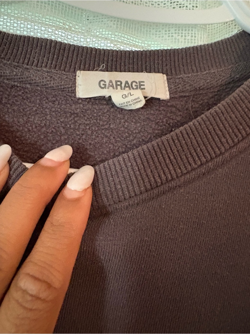 Garage Black New York City Brooklyn Crewneck Sweatshirt - Picture 2 of 2